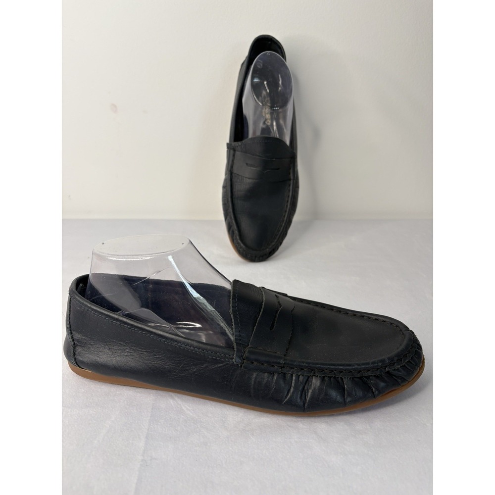 Carro Positano Loafer Mens Size 9.5 Navy Slip On Made Italy Coastal Old Money